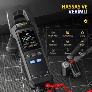 FNIRSI DMC-100 Akım Gerilim Pensampermetre