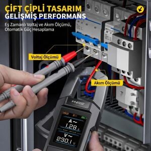 FNIRSI DMC-100 Akım Gerilim Pensampermetre