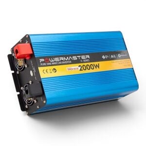 Powermaster PWR-2000 12Volt 2000Watt Pure Sinus Wave İnverter
