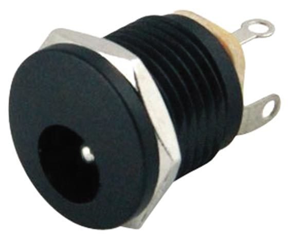 Adaptör Fişi Şase Yuvarlak Somunlu 5.5x2.1mm
