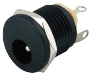 Adaptör Fişi Şase Yuvarlak Somunlu 5.5x2.1mm
