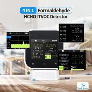 FNIRSI SFD-02 4in1 Dokunmantik Hava Kalitesi Ölçüm Cihazı