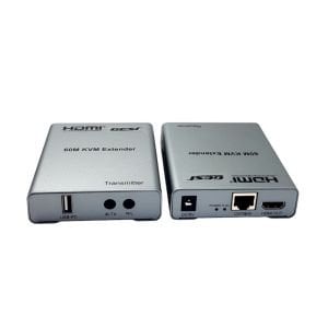 GESİ 60Metre HDMI+USB+IR To Cat6 KVM Extender