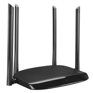Everest EWR-AC5-V3 AC1200Mbps Dual Band Wi-Fi 2.4G/5G 1xWAN+3xLAN 4x6dBi Anten Kablosuz Router