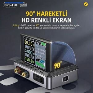FNIRSI DPS-150 Programlanabilir Mini Taşınabilir DC Güç Kaynağı