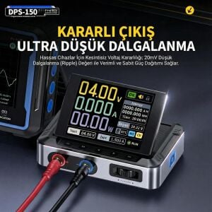 FNIRSI DPS-150 Programlanabilir Mini Taşınabilir DC Güç Kaynağı
