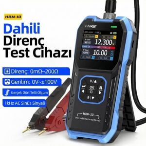 FNIRSI HRM-10 Pil Voltajı Dahili Direnç Test Cihazı