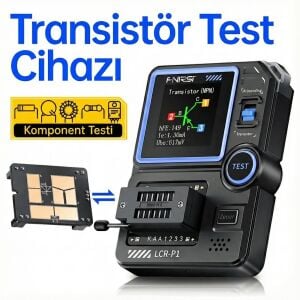 FNIRSI LCR-P1 Çok Fonksiyonlu Transistör Test Cihazı