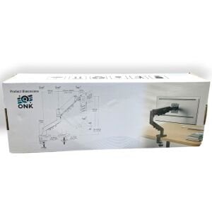 ONK 17-27'' Amortisörlü Hareketli Masa Üstü Tekli Monitör Standı