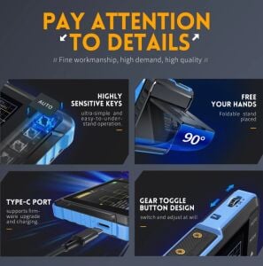 FNIRSI DSO153H 2.8'' Taşınabilir TFT El Tipi Osiloskop