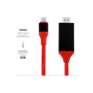 Fully TypeC HDMI Görüntü Aktarma Kablosu 2mt