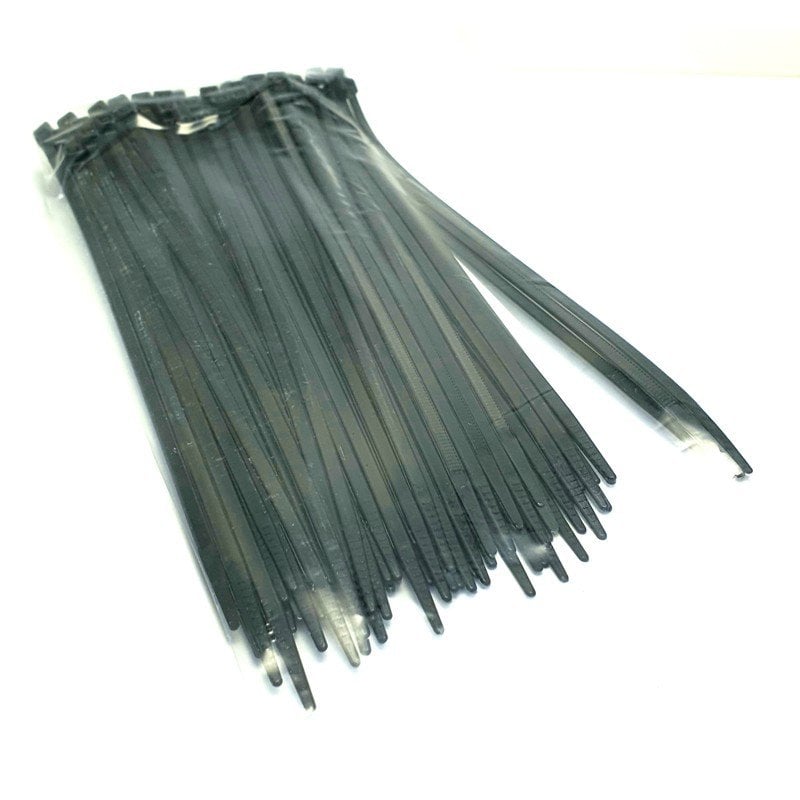 CLASS CT36200B 20cm Siyah Kablo Bağı Cırt Kelepçe 100Adet