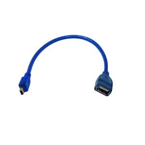 Fully USB Dişi Mini USB Erkek 5PİN Erkek 30CM 534-DFF-2