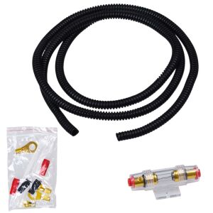 TUNEX 8GA Oto Anfi Kablo Seti 2x Amfi Y Kablo Dahil TNX-8800