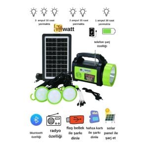 Powerdex PD-9090 Cob Ledli Solar Şarjlı El Feneri