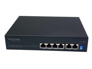 HERZ 4 Port PoE Switch + 2 Port 10/100mbps