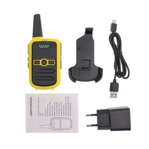 Wln KD-C51 16Kanal Sarı Tekli Telsiz