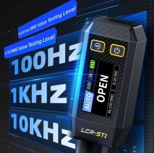 FNIRSI LCR-ST1 Mini Akıllı Cımbız SMD Multimetre ESR Test Cihazı