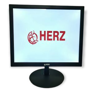 Herz HM-3519 19'' HD LED CCTV Monitör Vga-HDMI-Rca Girişli Hoparlörlü+Kumandalı