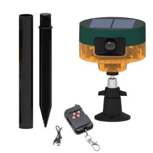 Powermaster PM-26947 DC 5V Sesli Hayvan Kovucu Solar Alarm Cihazı