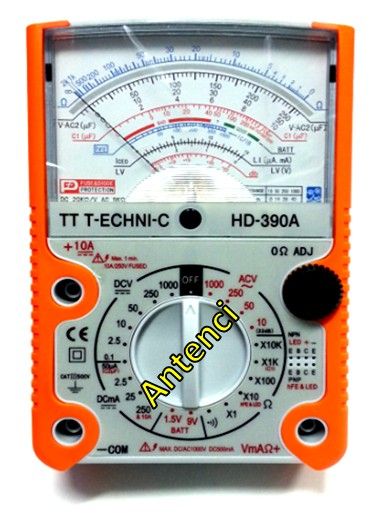 TT-TECHNIC HD-390A Anolog Ölçü Aleti