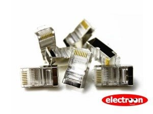 Powermaster CAT5 RJ45 Metal Fiş 100 Adet