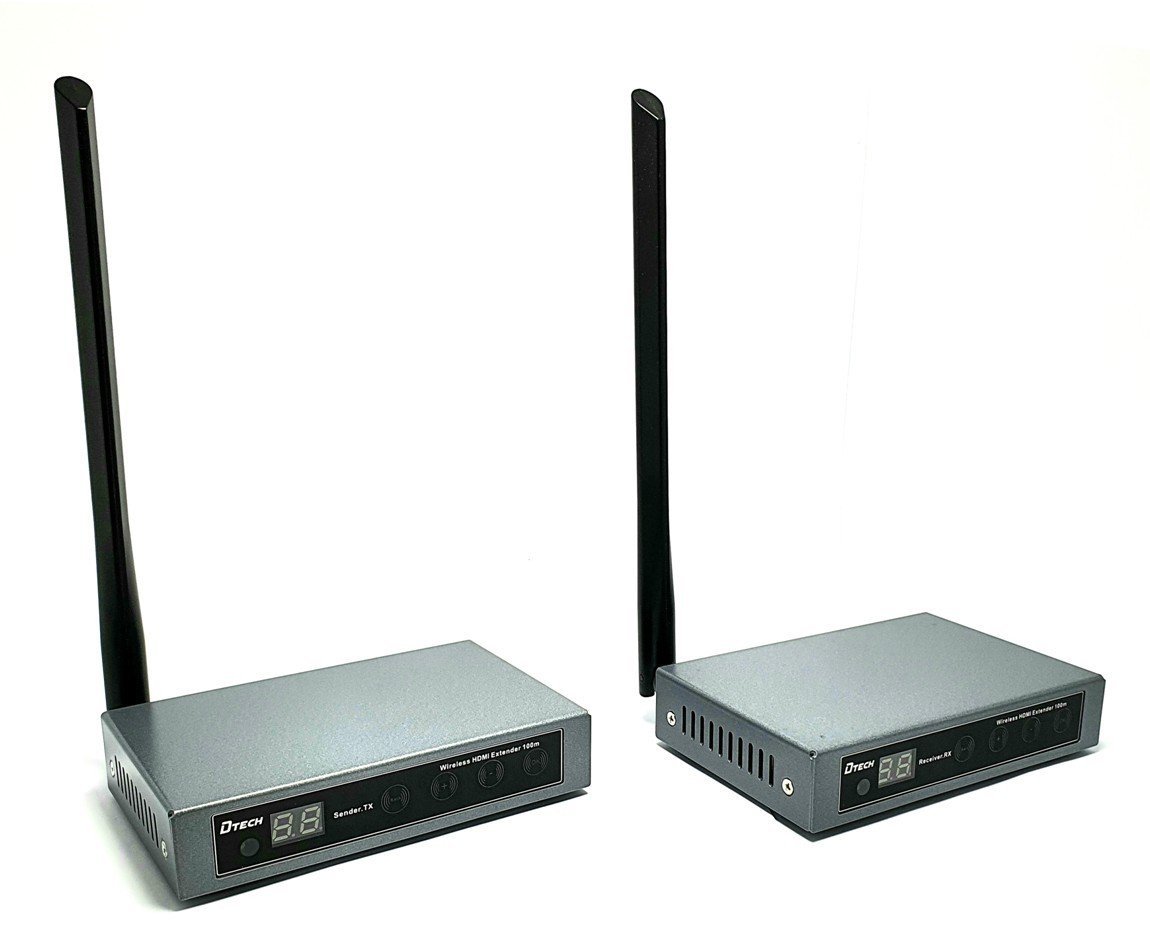 DTECH DT-7068 Wireless HDMI Extender 100m