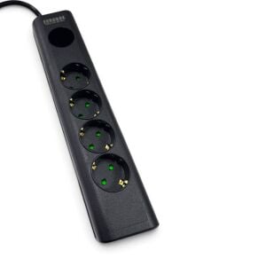 Eurobox SH-4632 4'lü 2Metre Kablolu Akım Korumalı Grup Priz