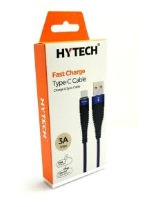 HYTECH HY-X425 3A Type-C Hızlı Şarj Kablosu 1Metre