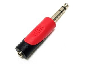 Roxtone RX-J240 1x6,3mm Stereo Erkek - 1x3,5mm Stereo Dişi