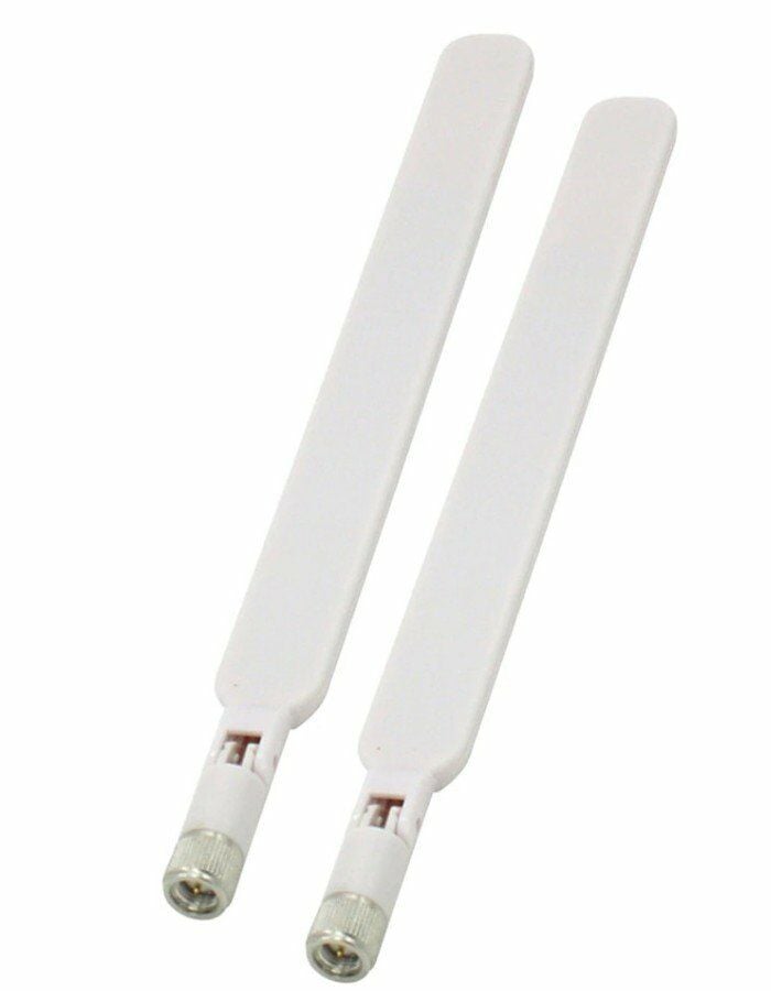 electroon Magnet Modem Uyumlu 4.5G Harici Anten 5dBi Beyaz 2Adet
