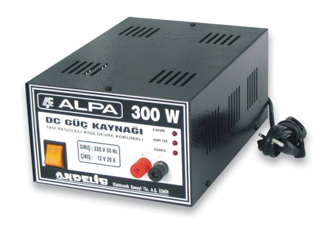 300W 12V 20A DC Adaptör (Özel İmalat)