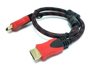 electroon 50cm Örgülü HDMI Kablo Altın Uçlu v1.4