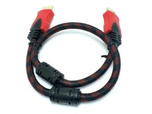 electroon 50cm Örgülü HDMI Kablo Altın Uçlu v1.4
