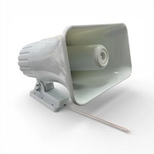 electroon Pazarcı Ses Sistemi Takım Set 12V Amfi+50W Horn Hoparlör+Mikrofon