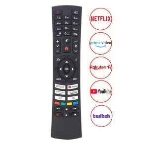 VESTEL Netflix-Prime-Youtube-Rakuten-Twitch Led TV Kumanda