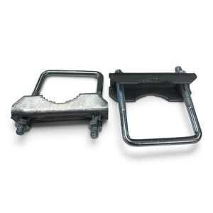 Antenci U Tipi Metal Anten Montaj Kelepçesi 9cm 2Adet