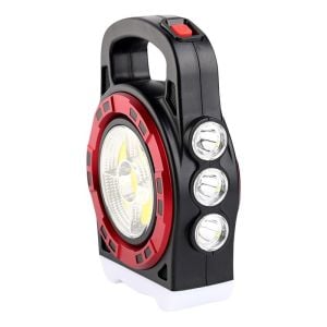 Powermaster HB-6678C Cob Ledli Şarjlı USB Çıkışlı Solar Lamba