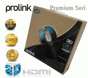 Prolink PR-H001-3 HDMI - HDMI KABLO + Ethernet(V1.4) 3 m