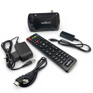 Wellbox Vega Full HD Mini Uydu Alıcısı 1080P + Wifi Anten