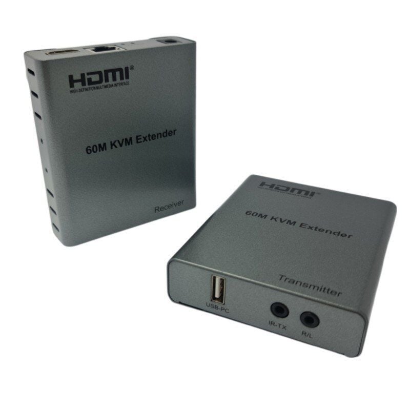 Herz 60Metre HDMI+USB+IR To Cat6 KVM Extender