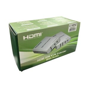 Herz 60Metre HDMI+USB+IR To Cat6 KVM Extender