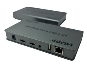 Herz 4K 120Metre HDMI+USB+IR To Cat6 KVM Extender