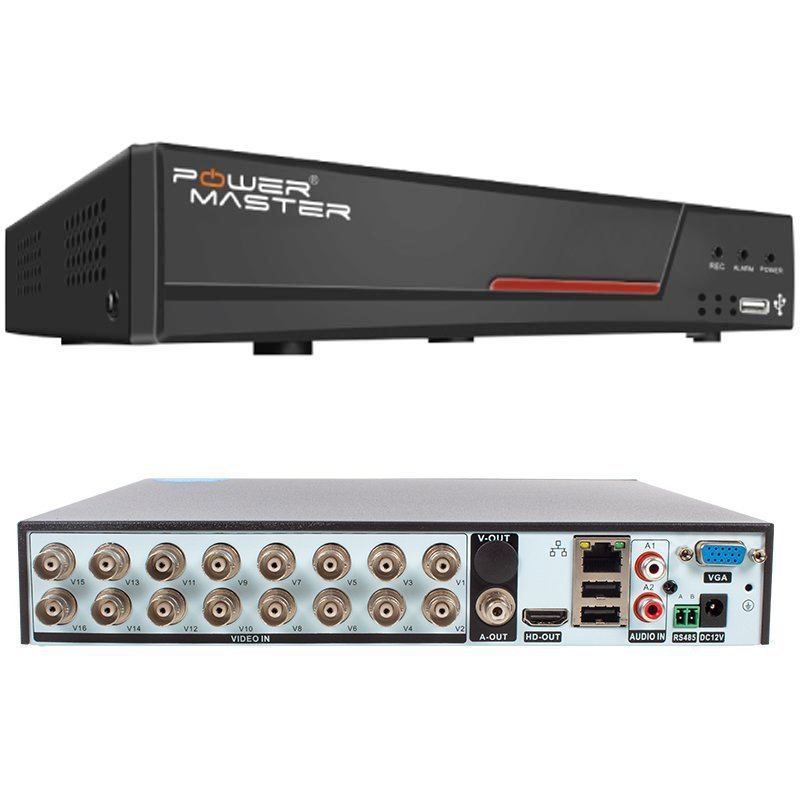 Powermaster 6in1 16Kanal 1080N Dvr Kayıt Cihazı H265