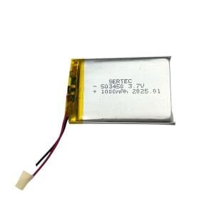 Sertec 503450 3.7V 1000mAh Li-Polymer Pil