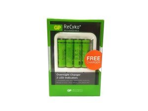 GP PB420 Pil Şarj Cihazı 4x2700mAh AA Kalem Pil Seti