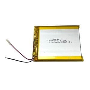 Sertec 505060 3.7V 2000mAh Li-Polymer Pil