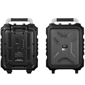 Magicvoice MV-2015 Max 300W USB-SD-BT Siyah 1E-1Y Mikrofonlu Aktif Hoparlör
