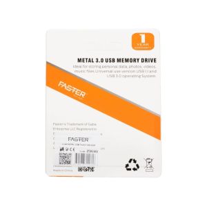 Faster 4Gb Metal USB Flash Bellek