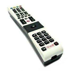 Jvc Rca49130 Beyaz Netflix Tuşlu Lcd Led Tv Kumandası
